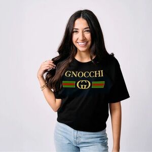 Hardcore Italians Gnocchi Black T Shirt Women’s XL